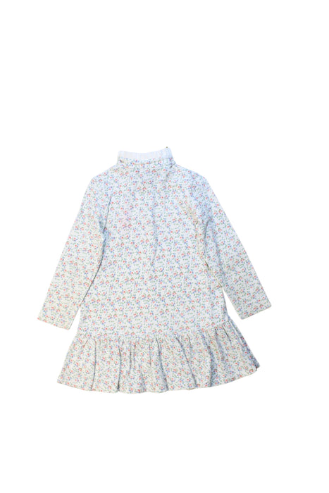 A White Long Sleeve Dresses from Polo Ralph Lauren in size 2T for girl. (Back View)