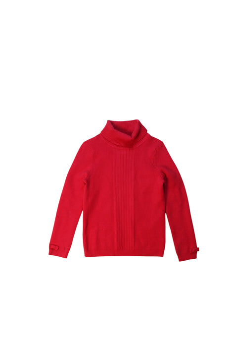 A Red Knit Sweaters from Nicholas & Bears in size 3T for girl. (Front View)
