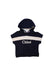A Navy Hooded Sweatshirts from Chloe in size 4T for girl. (Front View)