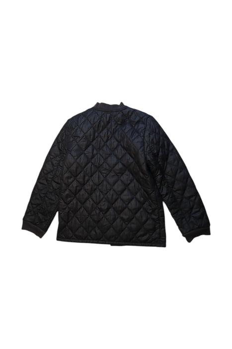 A Black Puffer/Quilted Jackets from Polo Ralph Lauren in size 7Y for boy. (Back View)