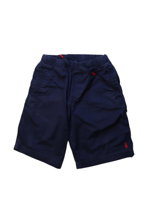 A Navy Shorts from Polo Ralph Lauren in size 7Y for boy. (Front View)