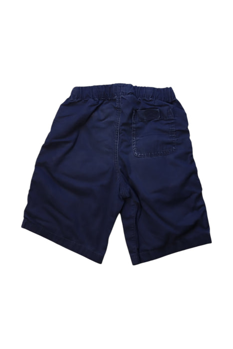 A Navy Shorts from Polo Ralph Lauren in size 7Y for boy. (Back View)