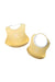 A Yellow Bibs from BabyBjorn in size O/S for neutral. (Front View)