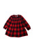 A Red Long Sleeve Dresses from Roots in size 3T for girl. (Front View)