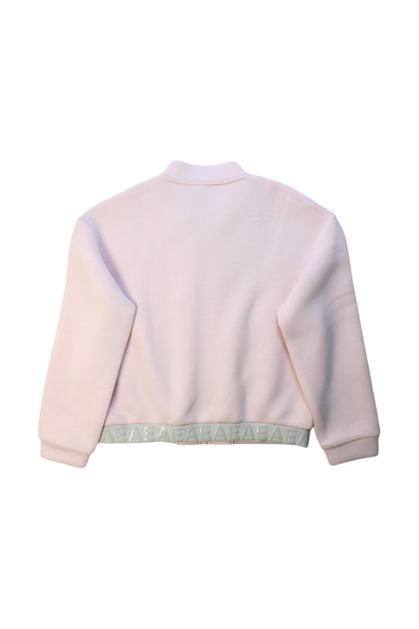 A Pink Lightweight Jackets from Emporio Armani in size 12Y for girl. (Back View)
