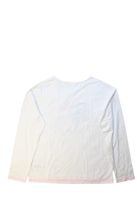 A White Long Sleeve T Shirts from Billieblush in size 12Y for girl. (Back View)