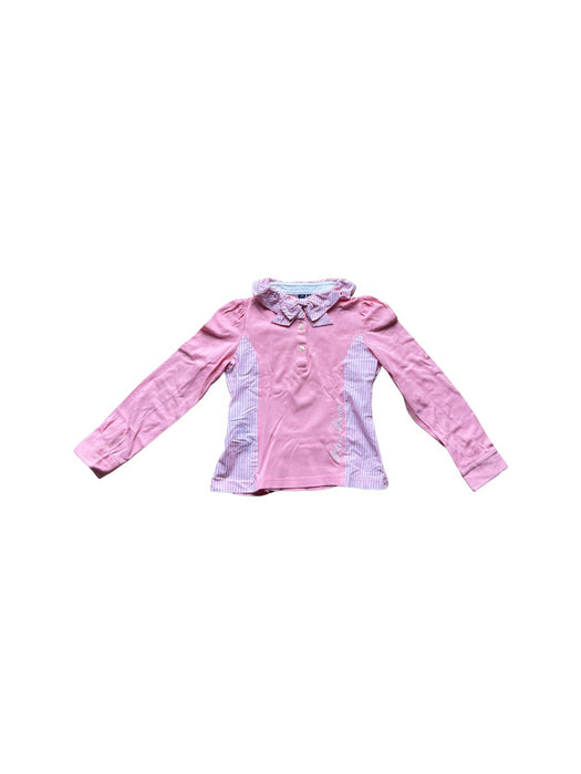 A Pink Long Sleeve Shirts from Nicholas & Bears in size 8Y for girl. (Front View)