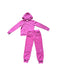 A Pink Overall Sets from Juicy Couture in size 6T for girl. (Front View)
