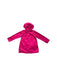 A Pink Rain Jackets from La Compagnie des Petits in size 5T for girl. (Back View)