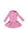 A Pink Long Sleeve Dresses from Polo Ralph Lauren in size 6T for girl. (Back View)