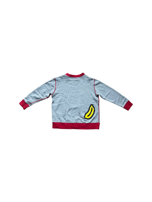 A Grey Crewneck Sweatshirts from BAPE KIDS in size 6T for neutral. (Back View)