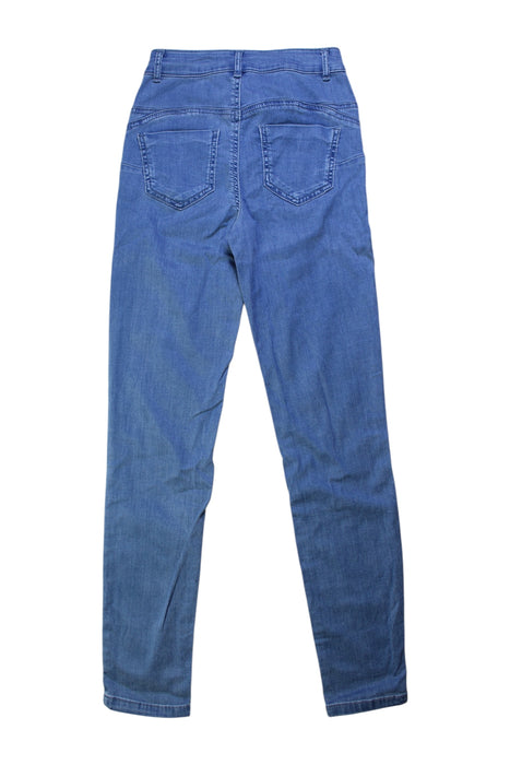 A Blue Jeggings from Calzedonia in size 13Y for girl. (Back View)