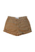A Brown Shorts from Acquaverde in size 14Y for girl. (Front View)