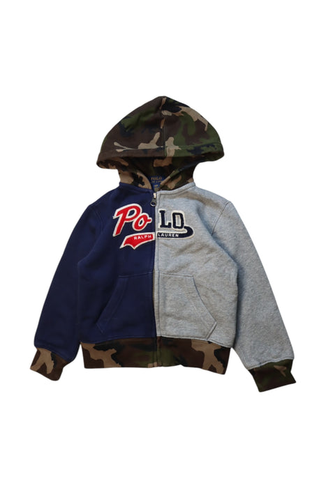 A Multicolour Hooded Sweatshirts from Polo Ralph Lauren in size 3T for boy. (Front View)