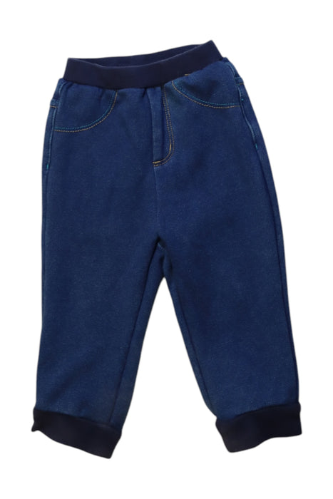 A Blue Casual Pants from Kingkow in size 3-6M for boy. (Front View)