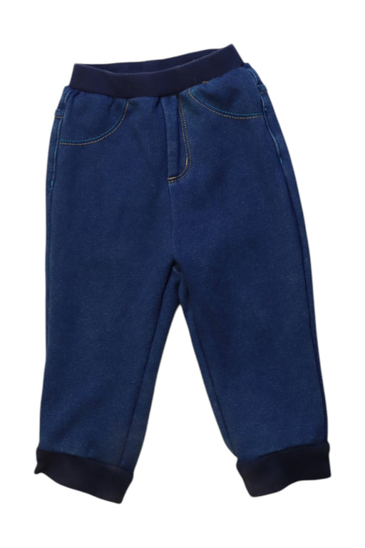 A Blue Casual Pants from Kingkow in size 3-6M for boy. (Front View)