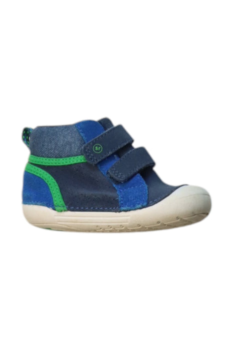 A Multicolour Booties from Stride Rite in size 12-18M for boy. (Front View)