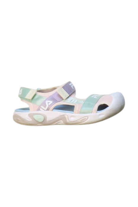 A Multicolour Sandals from Fila in size 6T for girl. (Front View)