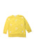 A Yellow Crewneck Sweatshirts from Hanna Andersson in size 4T for girl. (Front View)