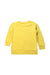 A Yellow Crewneck Sweatshirts from Hanna Andersson in size 4T for girl. (Back View)