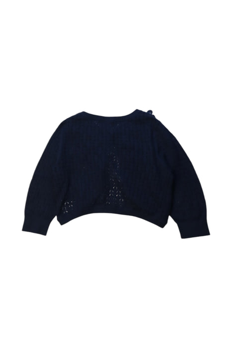 A Black Cardigans from Anna Sui in size 4T for girl. (Back View)