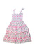 A Pink Sleeveless Dresses from Seed in size 8Y for girl. (Front View)