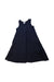 A Navy Sleeveless Dresses from Hanna Andersson in size 10Y for girl. (Front View)