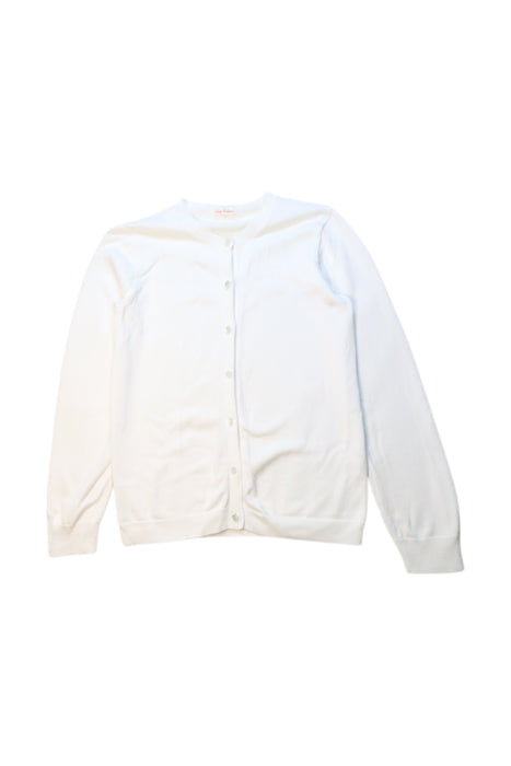 A White Cardigans from Crewcuts in size 14Y for girl. (Front View)