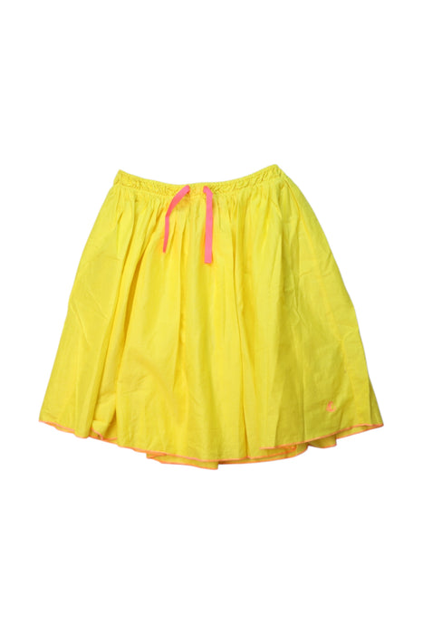 A Yellow Short Skirts from Petit Bateau in size 12Y for girl. (Front View)