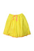 A Yellow Short Skirts from Petit Bateau in size 12Y for girl. (Front View)