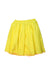 A Yellow Short Skirts from Petit Bateau in size 12Y for girl. (Back View)