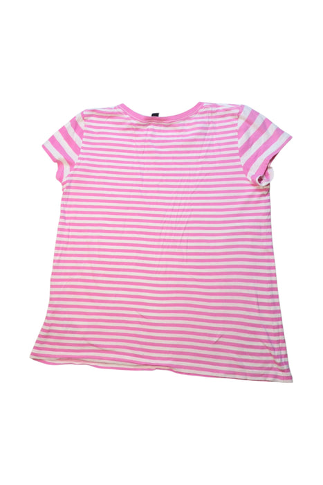 A Pink Short Sleeve T Shirts from Polo Ralph Lauren in size 12Y for girl. (Back View)
