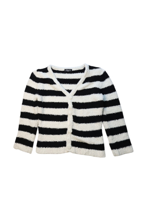 A Black Cardigans from Comme Ca Ism in size 7Y for girl. (Front View)