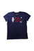 A Navy Short Sleeve T Shirts from Polo Ralph Lauren in size 13Y for neutral. (Front View)