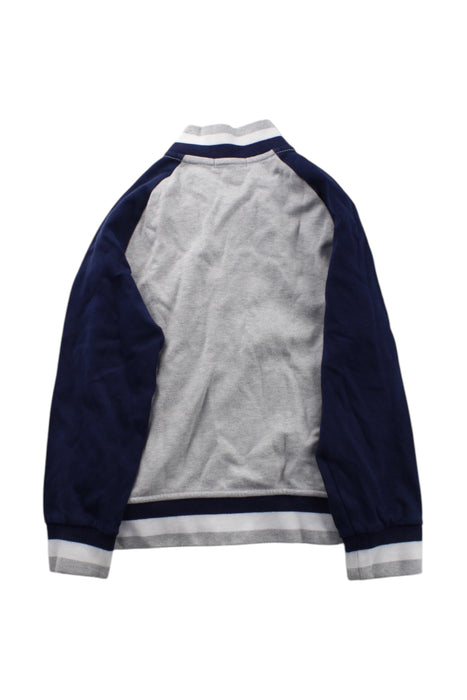A Grey Zippered Sweatshirts from Polo Ralph Lauren in size 5T for neutral. (Back View)