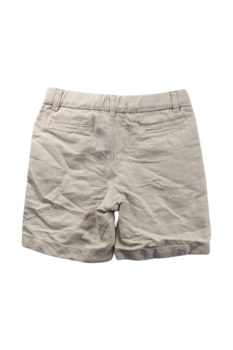 A Beige Shorts from Nanos in size 6T for neutral. (Back View)