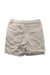 A Beige Shorts from Nanos in size 6T for neutral. (Back View)