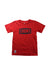 A Red Short Sleeve T Shirts from CHUMS in size 7Y for neutral. (Front View)