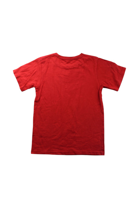A Red Short Sleeve T Shirts from CHUMS in size 7Y for neutral. (Back View)