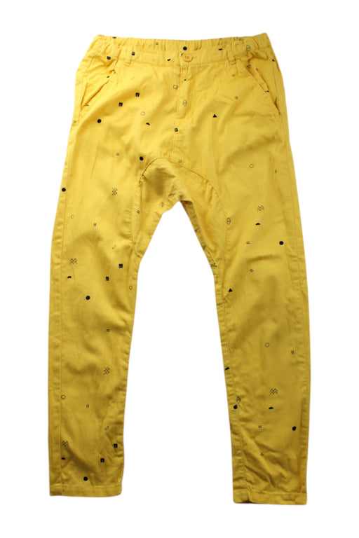 A Yellow Casual Pants from Seed in size 10Y for neutral. (Front View)