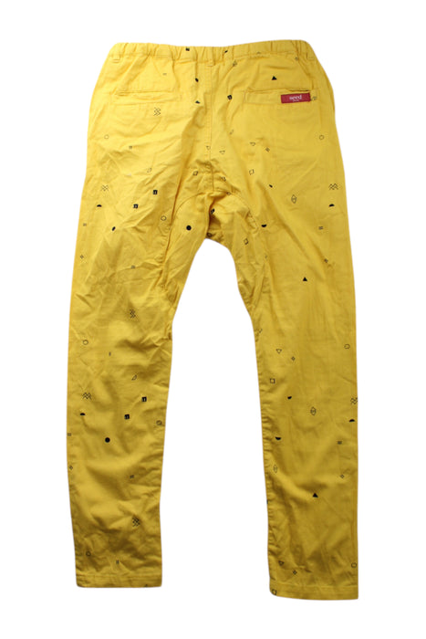 A Yellow Casual Pants from Seed in size 10Y for neutral. (Back View)