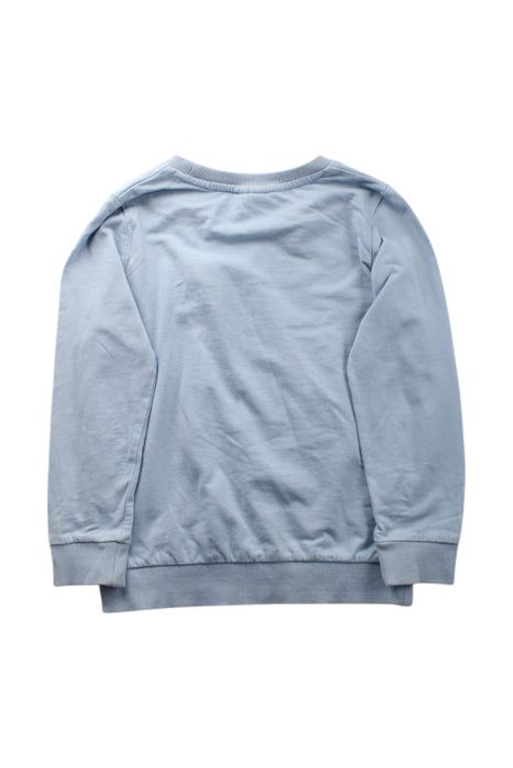 A Blue Crewneck Sweatshirts from Seed in size 6T for neutral. (Back View)
