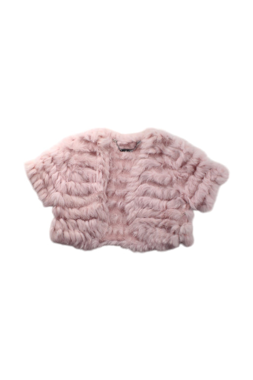 A Pink Lightweight Jackets from Miss Grant in size 10Y for girl. (Front View)