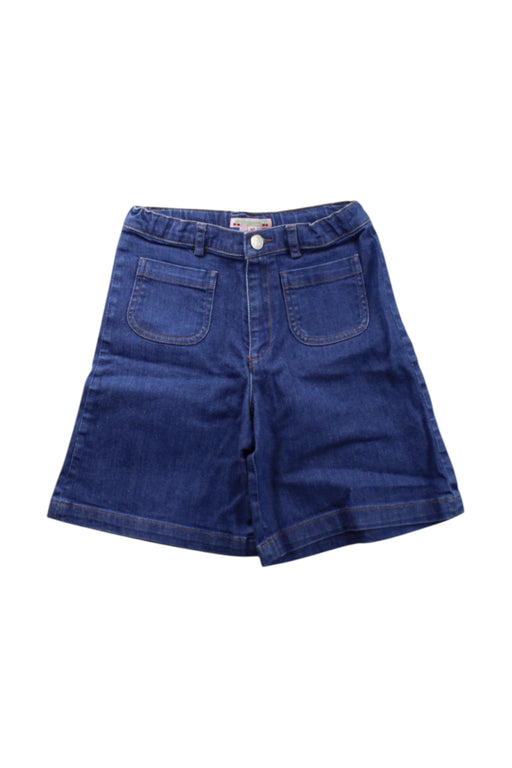 A Blue Shorts from Bonpoint in size 10Y for girl. (Front View)