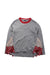 A Grey Long Sleeve Tops from Moncler in size 6T for girl. (Front View)