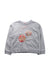 A Grey Sweatshirts from Bonpoint in size 6T for girl. (Front View)