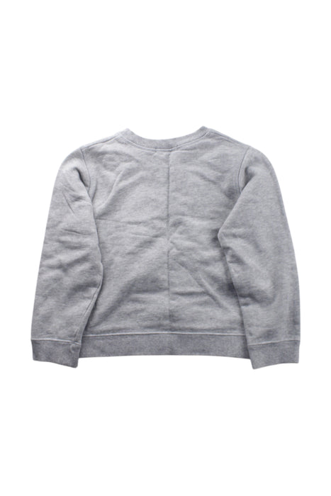 A Grey Sweatshirts from Bonpoint in size 6T for girl. (Back View)