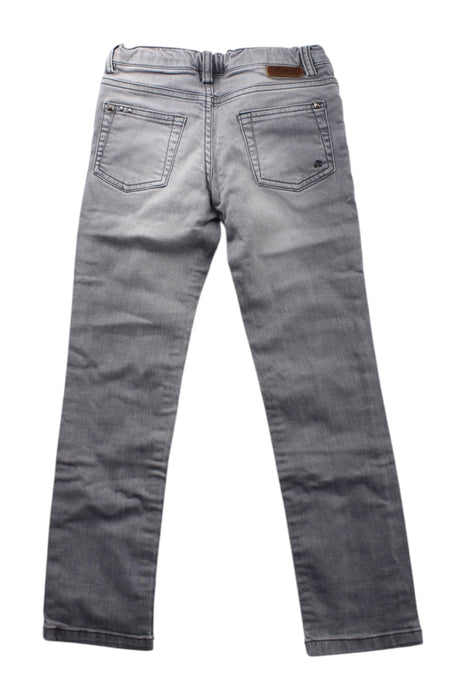 A Grey Jeans from Bonpoint in size 6T for neutral. (Back View)