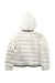 A White Puffer/Quilted Coats & Outerwear from Moncler in size 6T for neutral. (Back View)