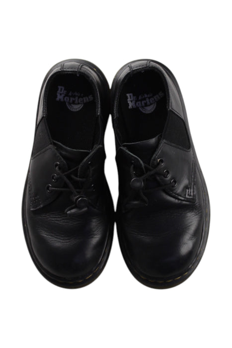 A Black Dress Shoes from Dr. Martens in size 5T for neutral. (Back View)